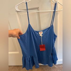 Mossimo Blue Tank Top